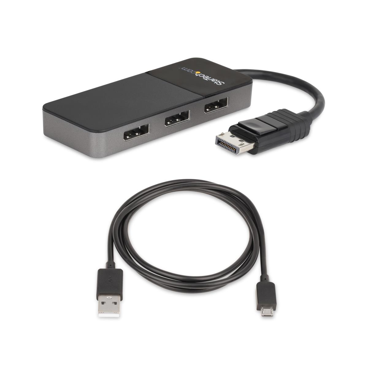DisplayPort Mst Hub - 3-port Dp 1.4