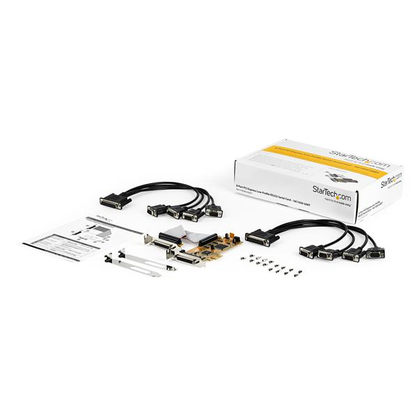 Pci-e Serial Card - 8-port Low Profile - Rs-232