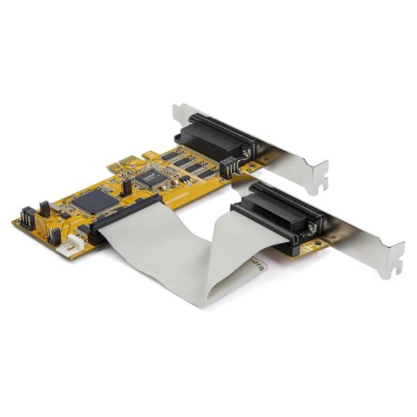 Pci-e Serial Card - 8-port Low Profile - Rs-232