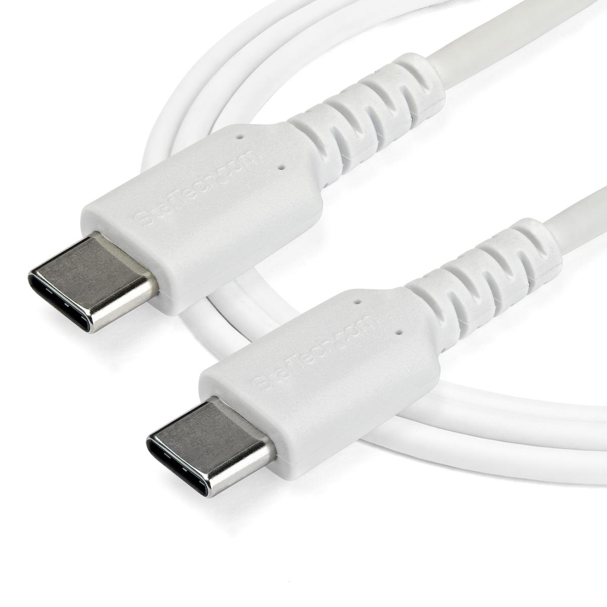 Durable USB 2.0 Type C Cable - 2M - White