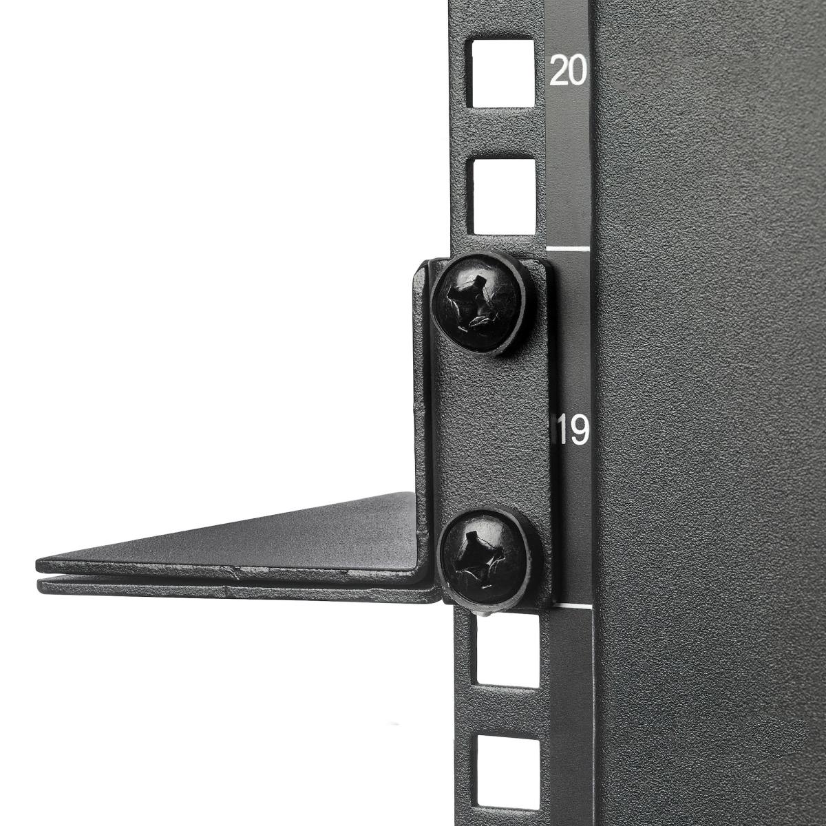 Server Rack Rails 1U with Adjustable Mounting Depth