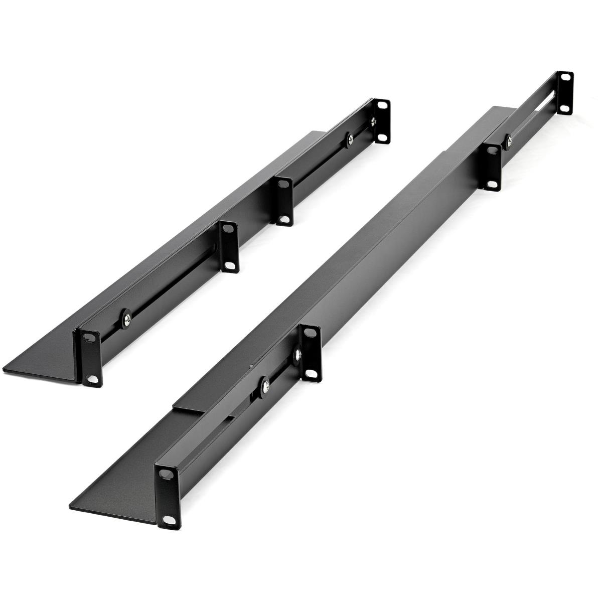 Server Rack Rails 1U with Adjustable Mounting Depth