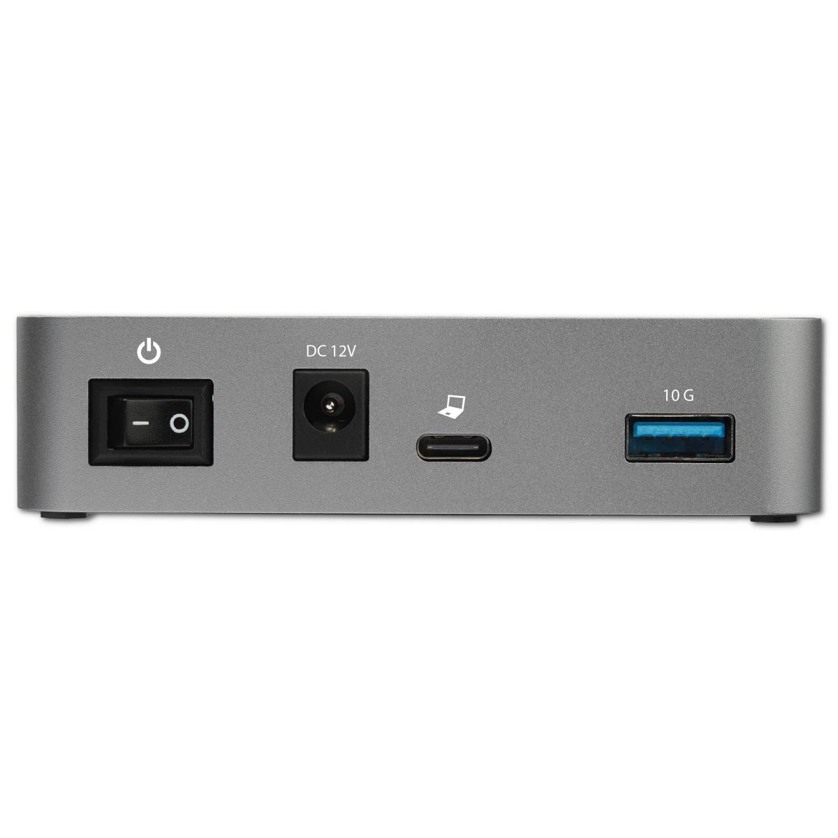 USB-c Hub - 4-port 10 Gbps - 4x USB-a - Powered