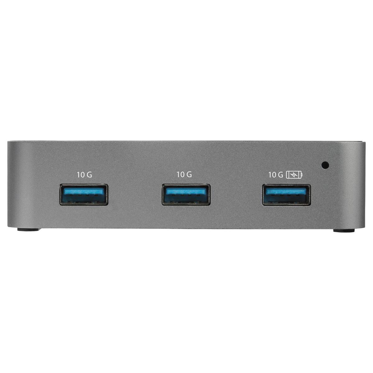 USB-c Hub - 4-port 10 Gbps - 4x USB-a - Powered