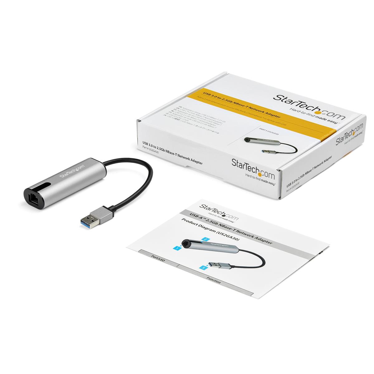 USB 3.0 Type-a To 2.5 Gigabit Ethernet Adapter - 2.5gbase-t