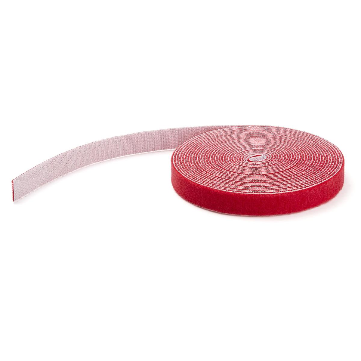 Hook And Loop Roll - Resuable - Red - 50ft