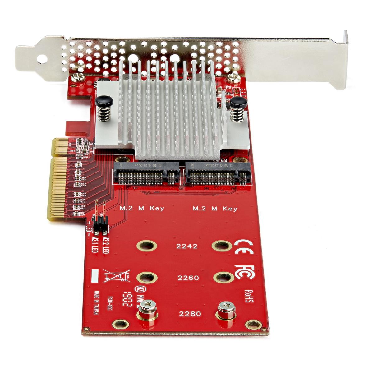 Dual M.2 Pci-e SSD Adapter - X8 Pci-e 3.0