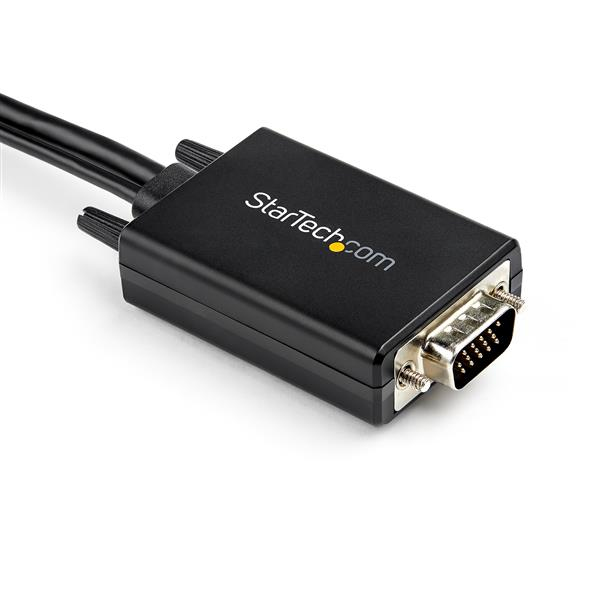 Vga To Hdmi Adapter Cable - USB Powered - 1080p - 2m