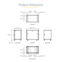 Rack - Server Cabinet - 15u - Lockable