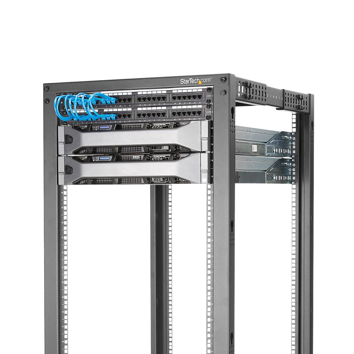 Rack - 18u Open Frame - 22-40 In. Depth