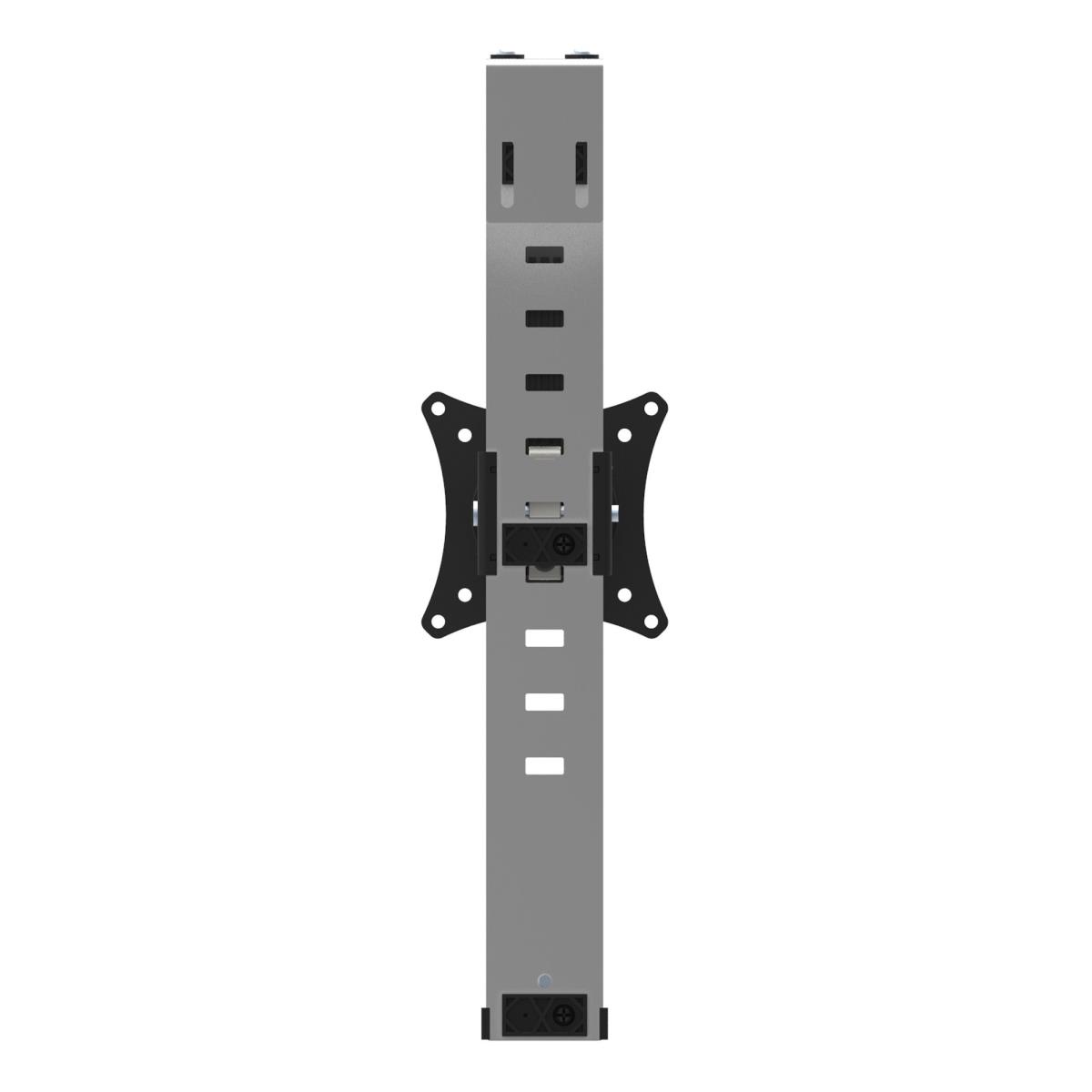 Cubicle Monitor Mount - Cubicle Monitor Hanger With Micro Adjustment - For Up To 34in Vesa Mou