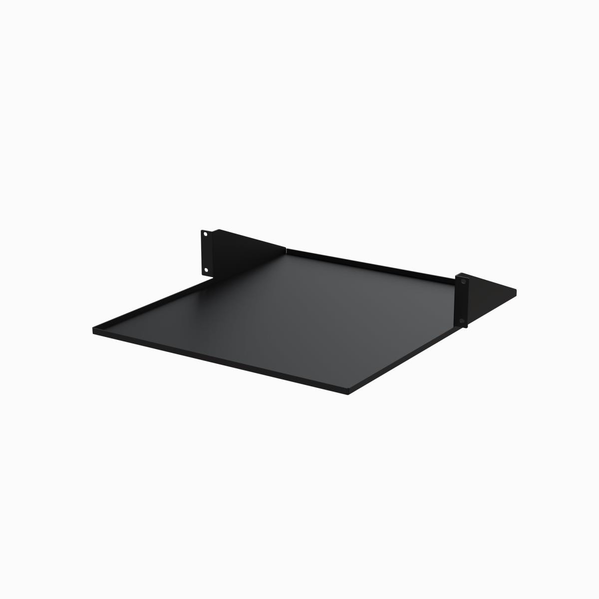 Server Rack Shelf - 2u 2 Post - Center Mount - Solid