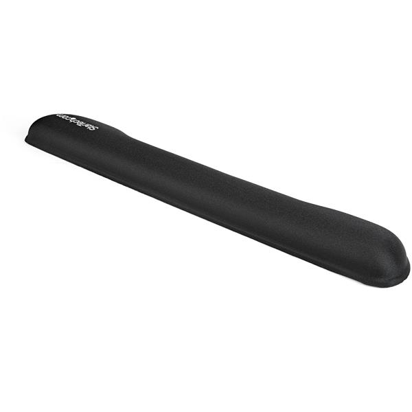 Foam Keyboard Wrist Rest For Ergonomic Typing Support - Soft Black Nylon Rest Pad