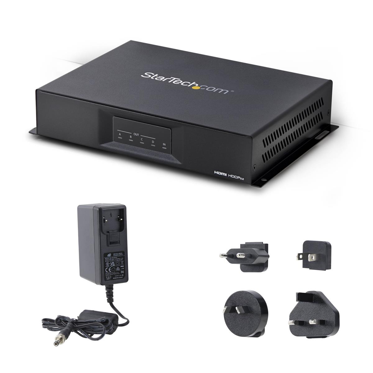 2x2 Video Wall Controller - 4k Video Wall Splitter - Hdmi 2.0 - 1 Input 4 Outputs