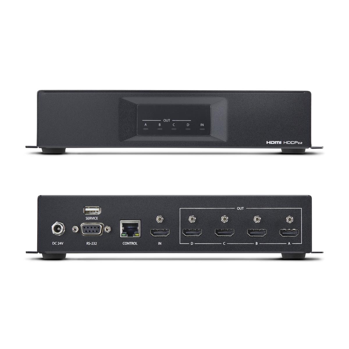2x2 Video Wall Controller - 4k Video Wall Splitter - Hdmi 2.0 - 1 Input 4 Outputs