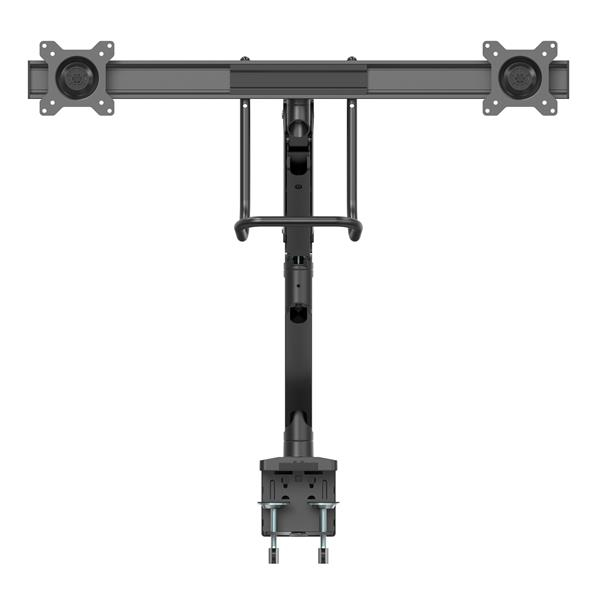 Dual Monitor Arm Heavy Duty - Synced Height