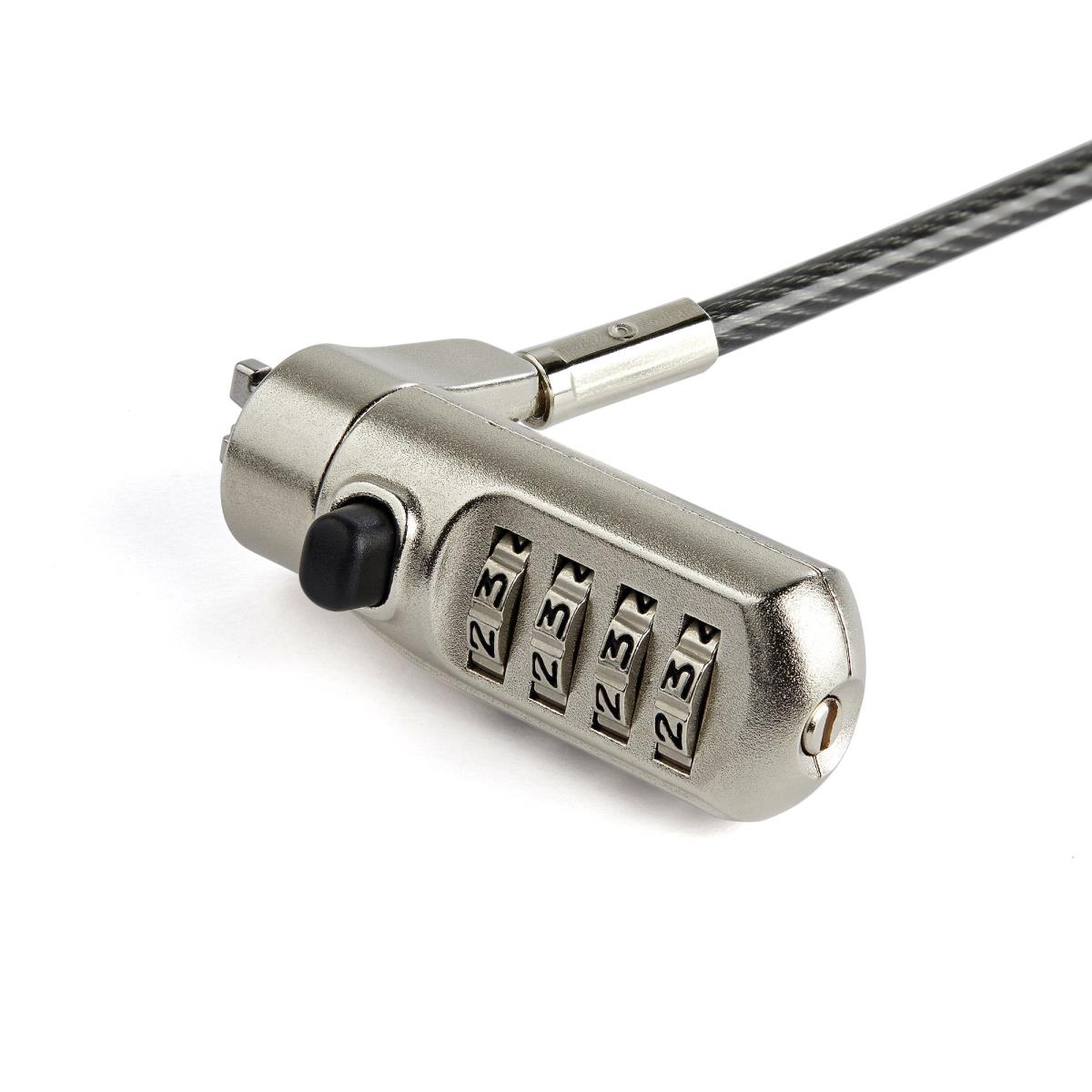 Laptop Cable Lock - Nano-slot - Customizable Combination 2m