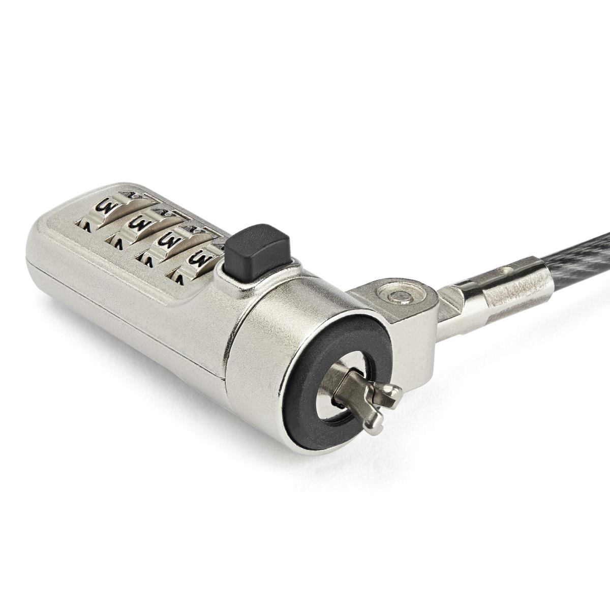 Laptop Cable Lock Four Digit Combination For Wedge Lock Slot