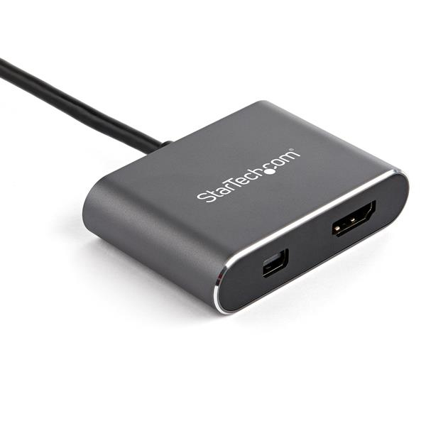 USB C Multiport Video Adapter Hdmi Or Mini Dp Hdr 4k 60
