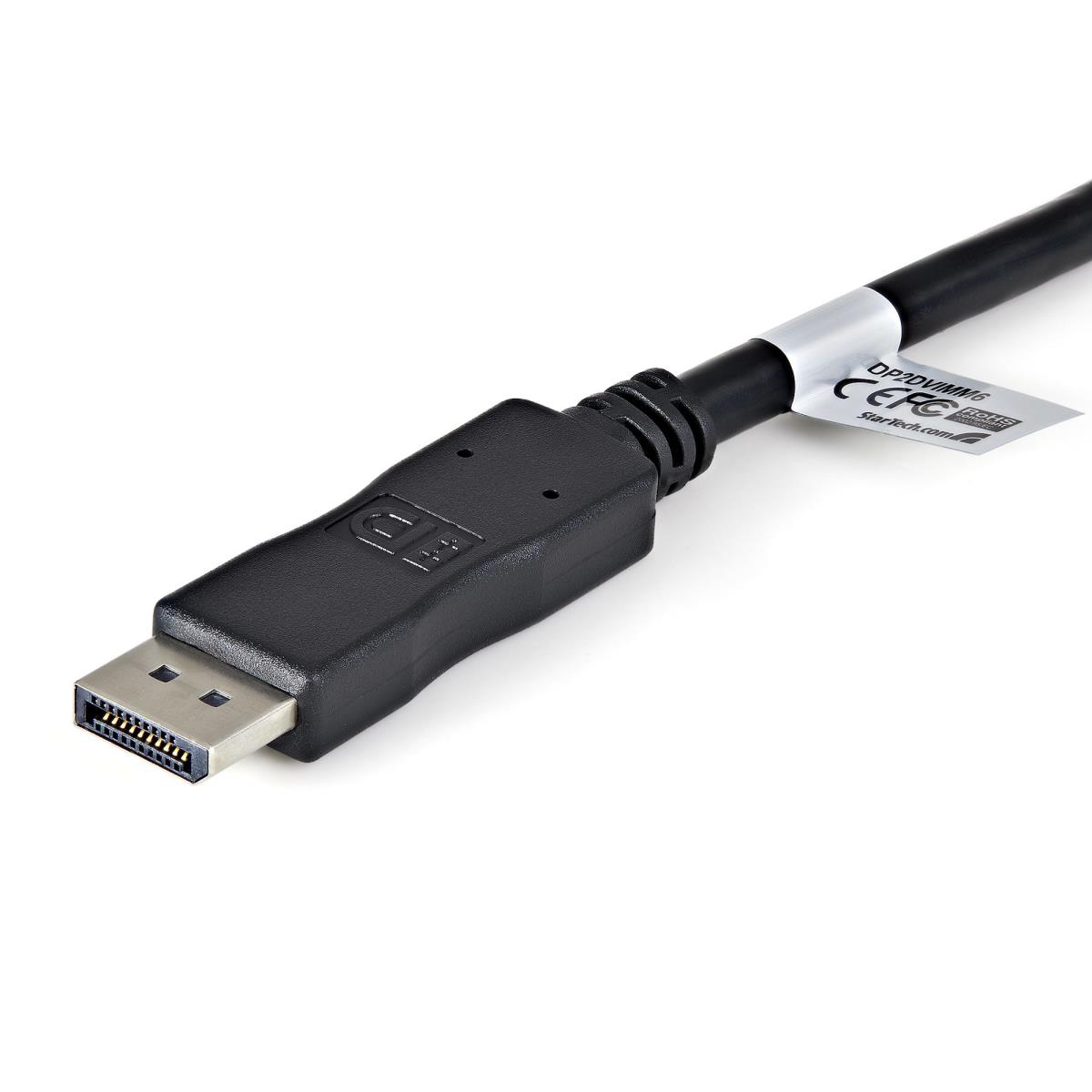 DisplayPort To DVI Cable - 10-pack 2m