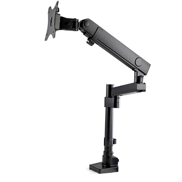 Desk Mount Monitor Arm Articulating - 2x USB 3.0
