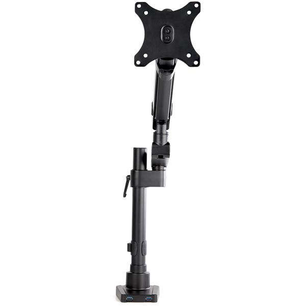 Desk Mount Monitor Arm Articulating - 2x USB 3.0
