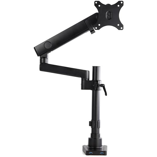 Desk Mount Monitor Arm Articulating - 2x USB 3.0
