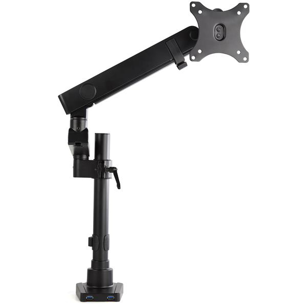 Desk Mount Monitor Arm Articulating - 2x USB 3.0