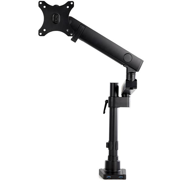 Desk Mount Monitor Arm Articulating - 2x USB 3.0