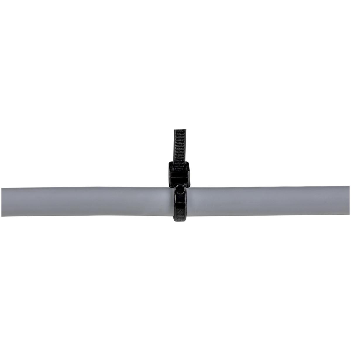 Cable Ties -black Nylon Zip Tie Wraps Ul Taa 100 Pack 6in