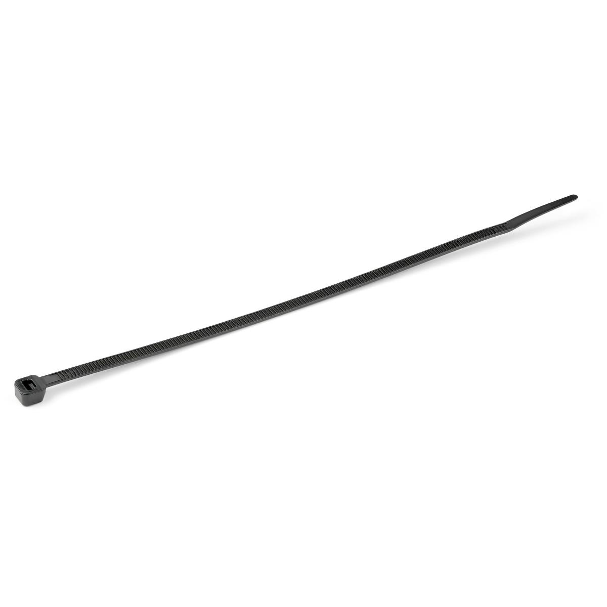 Cable Ties -black Nylon Zip Tie Wraps Ul Taa 100 Pack 8in