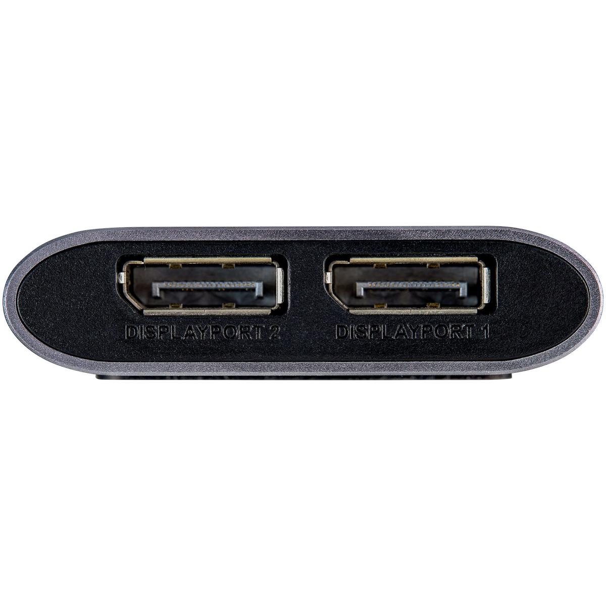 Thunderbolt 3 To Dual DisplayPort Adapter Dp 1.4 - Dual 4k 60hz Or Single 8k/5k Tb3 To Dp Video Adapter Mac/windows