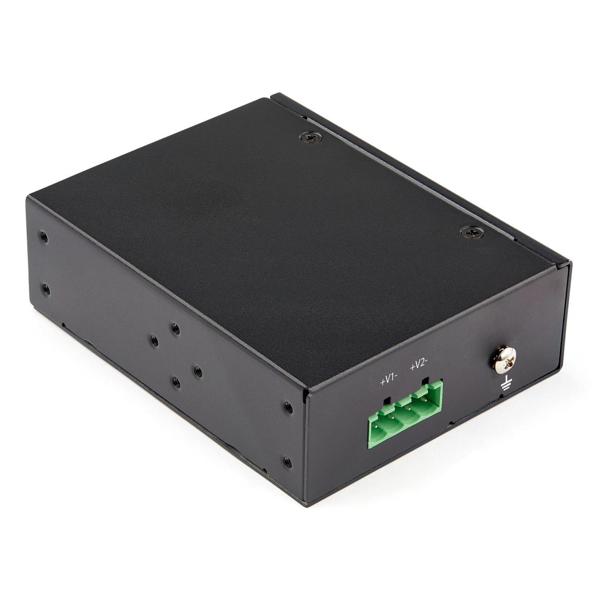 Industrial 5 Port Gigabit Poe Switch 30w - Power Over Ethernet Switch - Gbe Poe+ Network Switch - Unmanaged - Hardened Ip-30