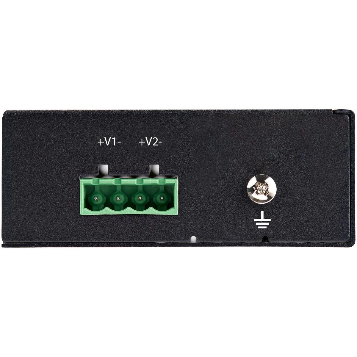 Industrial 5 Port Gigabit Poe Switch 30w - Power Over Ethernet Switch - Gbe Poe+ Network Switch - Unmanaged - Hardened Ip-30