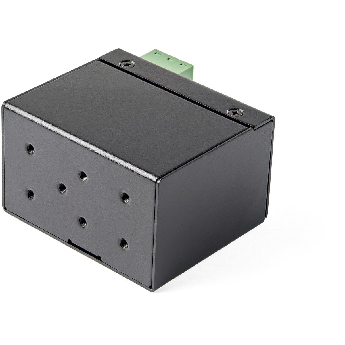 Poe+ Industrial Fiber To Ethernet Media Converter 30w - Sfp To Rj45 - Sm/mm Fiber To Gigabit Copper Mini Size Ip-30