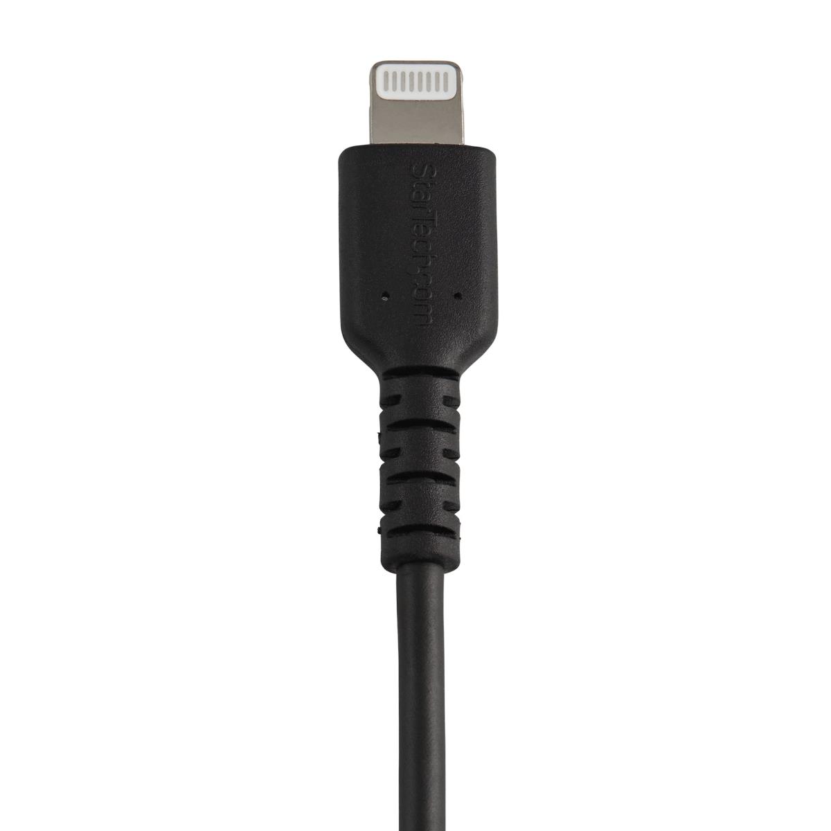 Cable USB To Lightning Mfi Certified 15cm Black