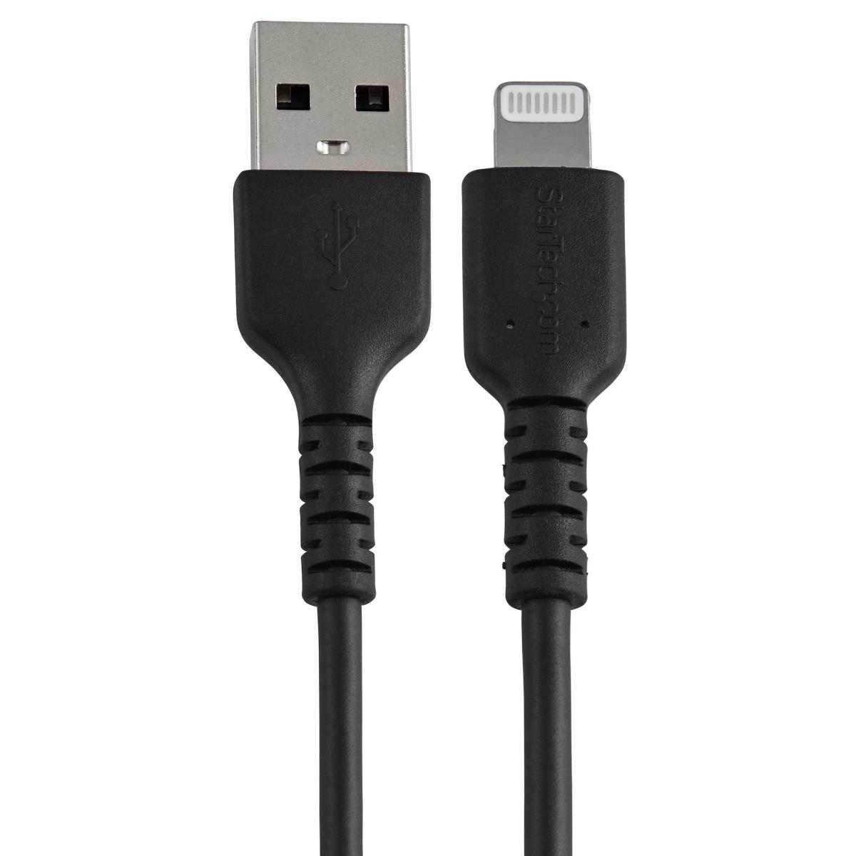 Cable USB To Lightning Mfi Certified 15cm Black