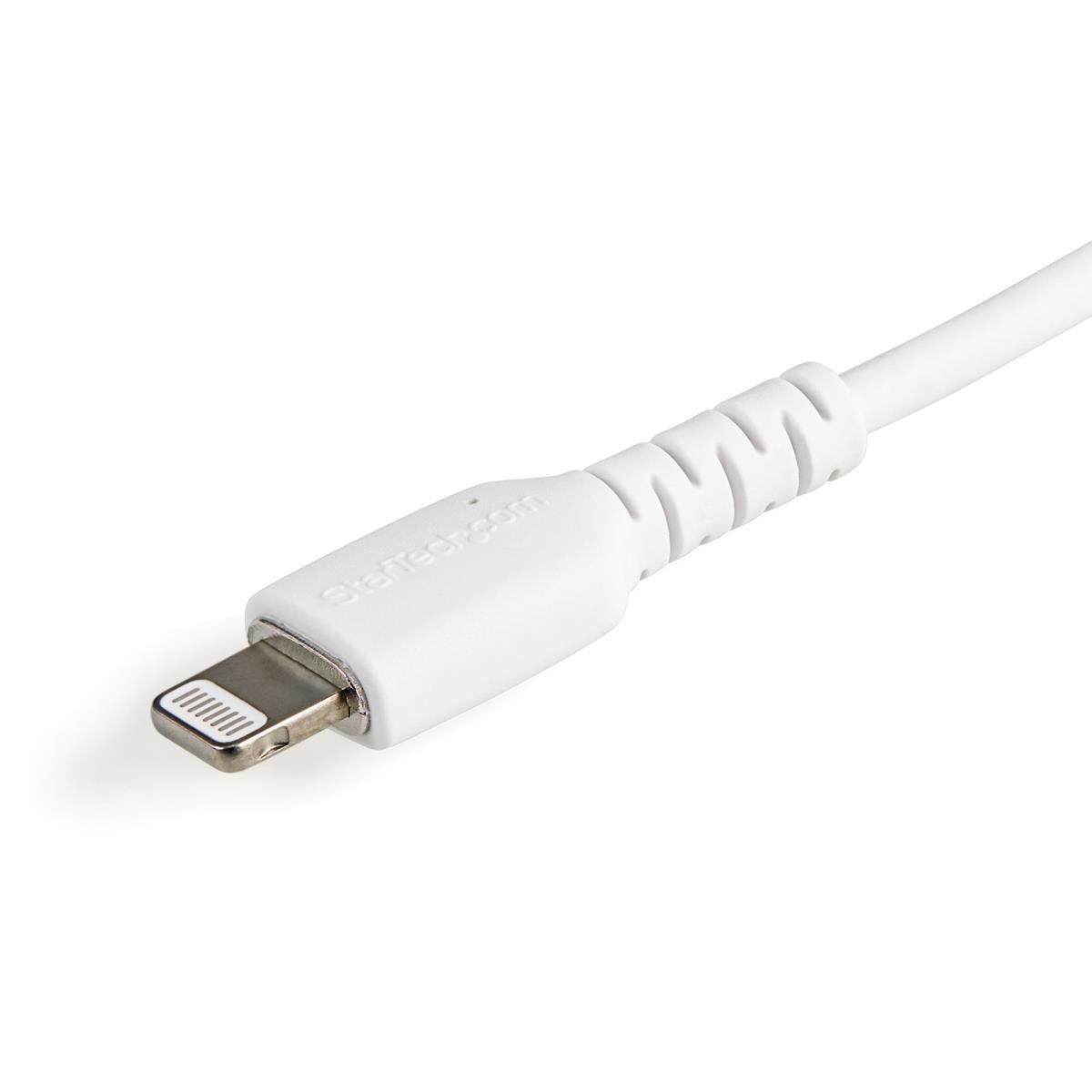 Cable USB To Lightning Mfi Certified 15cm White