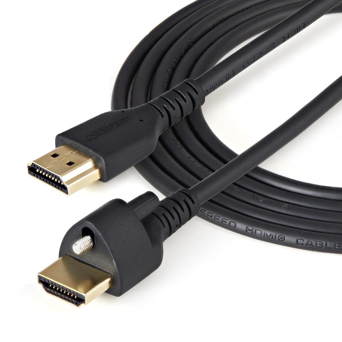Hdmi 2.0 Cable - Top Screw Lock Connector - 1 M