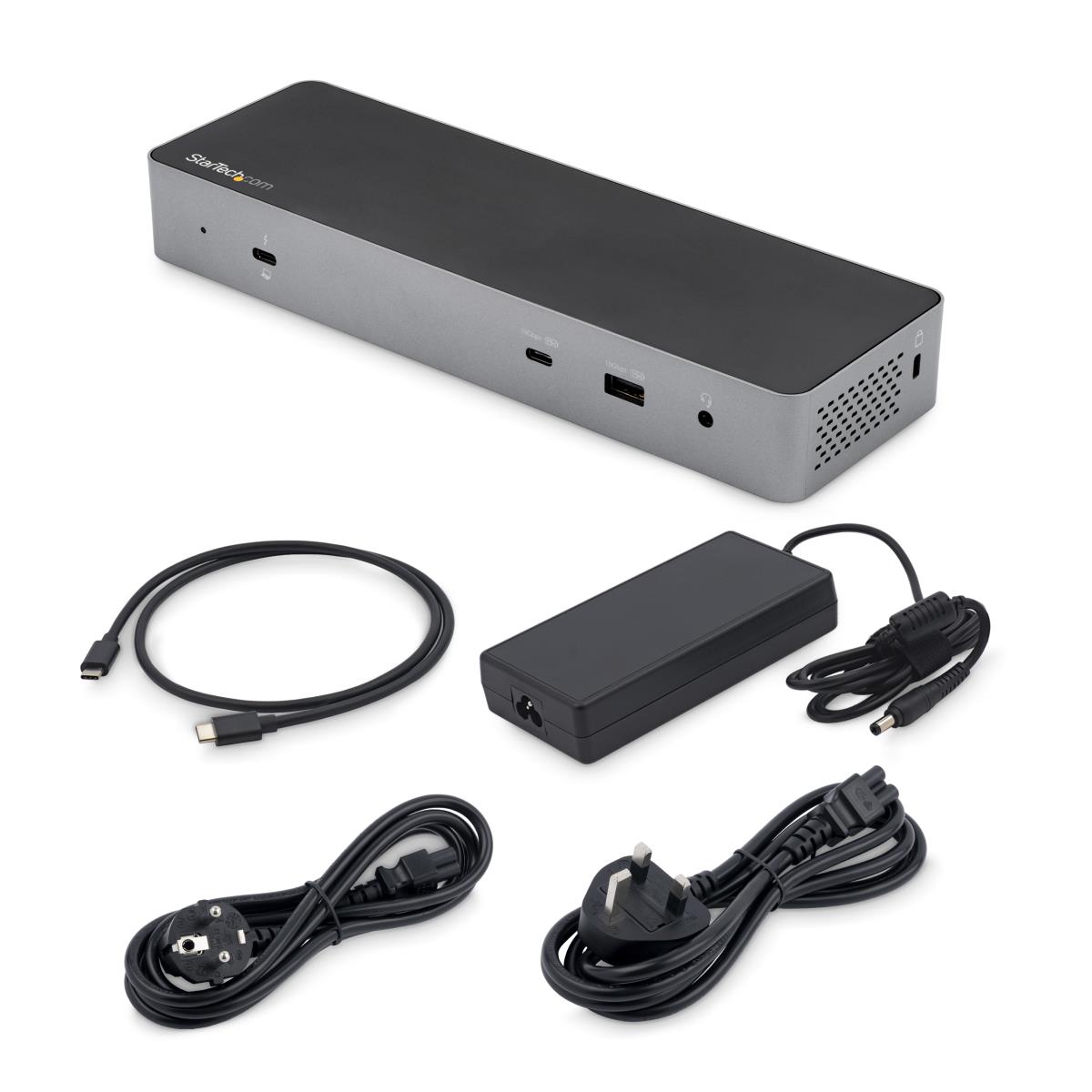 Laptop Docking Station - Thunderbolt 3 Dock W/ USB-c Host Compatibility - Dual 4k 60hz DisplayPort 1.4 Or Dual Hdmi Monitors