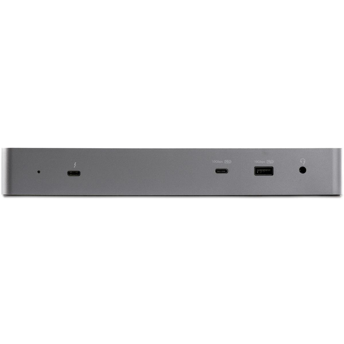 Laptop Docking Station - Thunderbolt 3 Dock W/ USB-c Host Compatibility - Dual 4k 60hz DisplayPort 1.4 Or Dual Hdmi Monitors