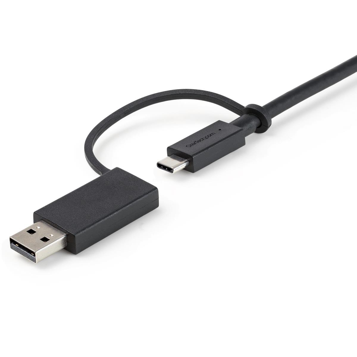 USB-c Hybrid Dock Cable - USB C Cable With USB A Adapter 1m