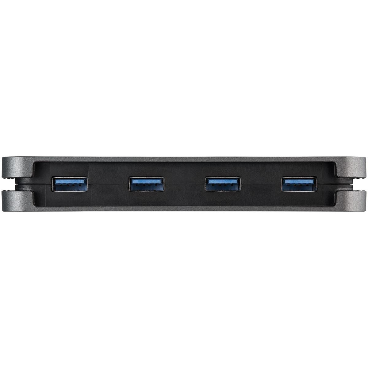 USB Hub - 4 Port USB 3.0 - USB-a To 4x USB-a - Superspeed 5gbps Portable USB 3.1 Gen 1 Type-a - Bus Powered