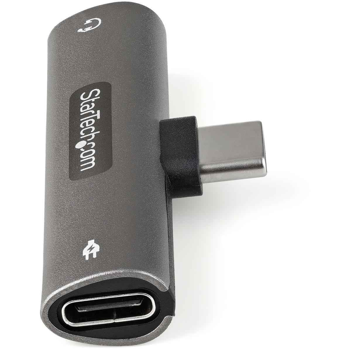 USB C Audio + Charge Adapter 3.5mm Headset Jack + Pd Charging