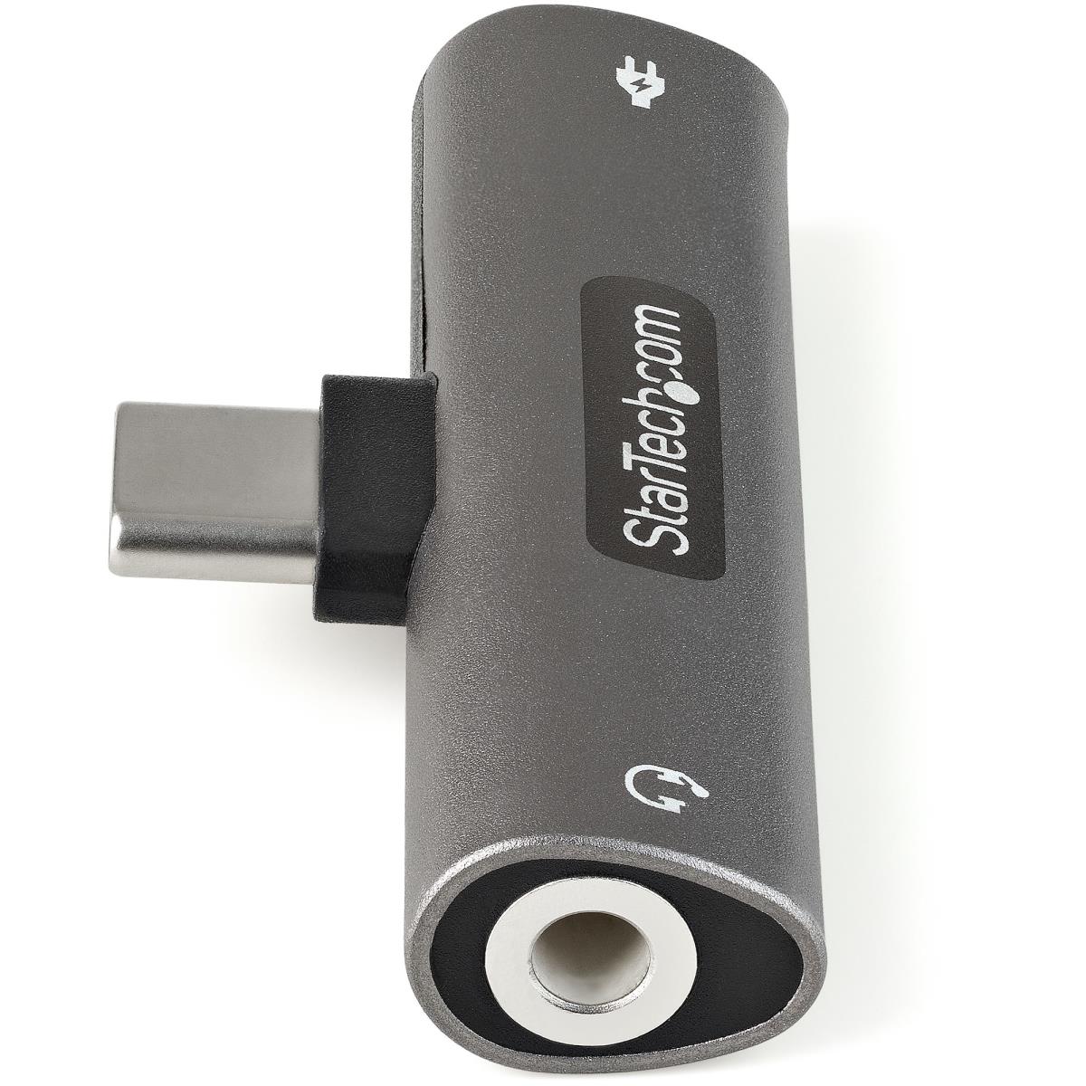 USB C Audio + Charge Adapter 3.5mm Headset Jack + Pd Charging