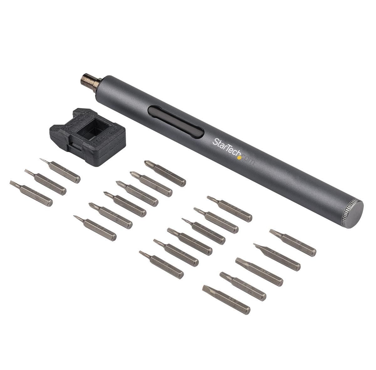 Mini Electric Precision Screwdriver Portable Powered 20-bit