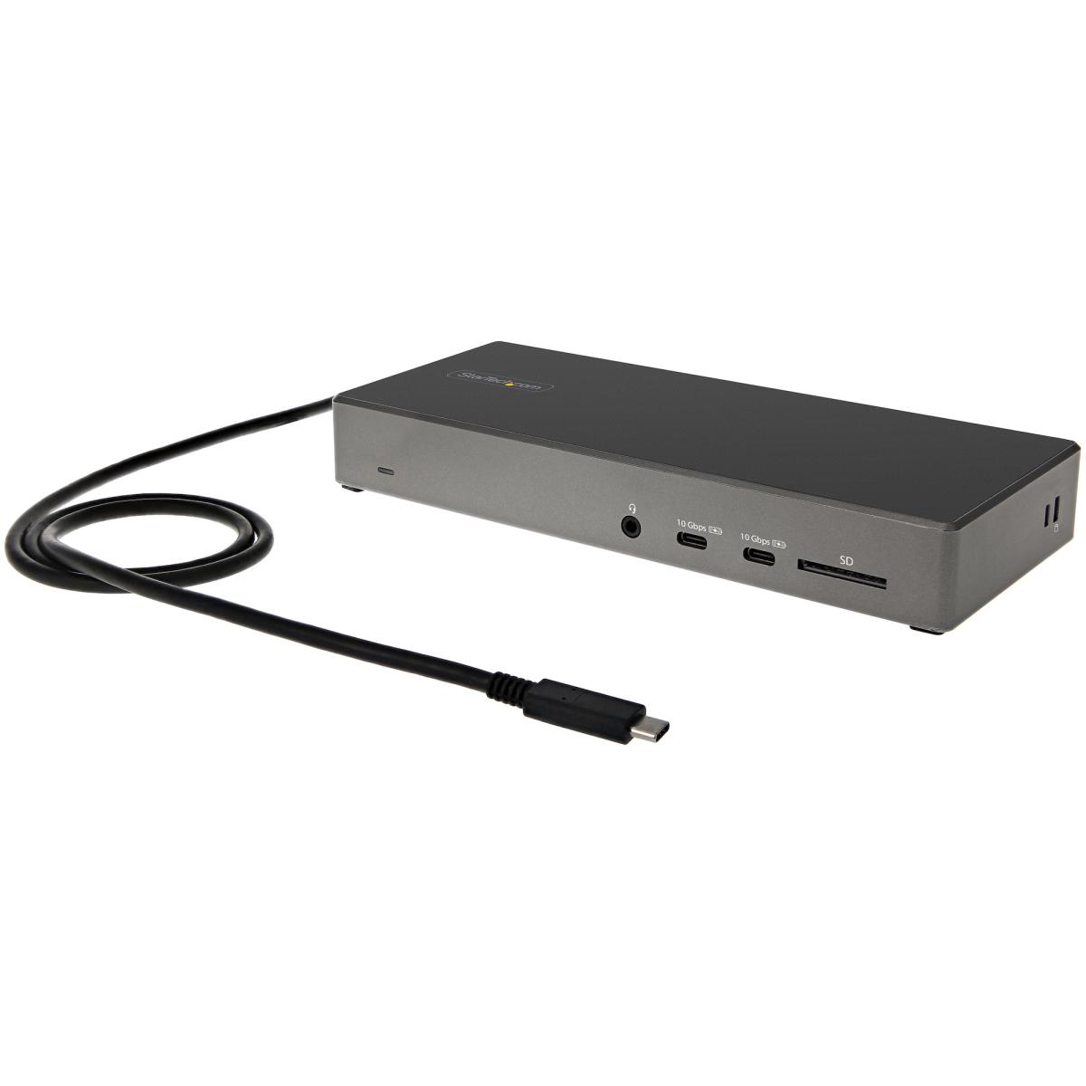 Docking Station - USB C Dock - Triple 4k Monitor - 2x Dp/hdmi - 100w Pd - 6x Downstream USB Ports