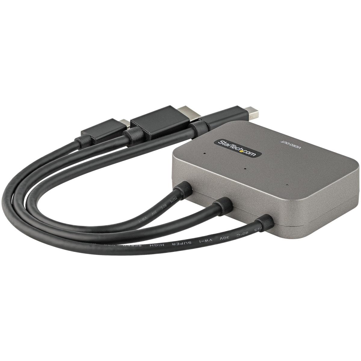 Multiport To Hdmi Adapter 3 In1 4k 60hz USB-c Hdmi Mini Dp To Hd