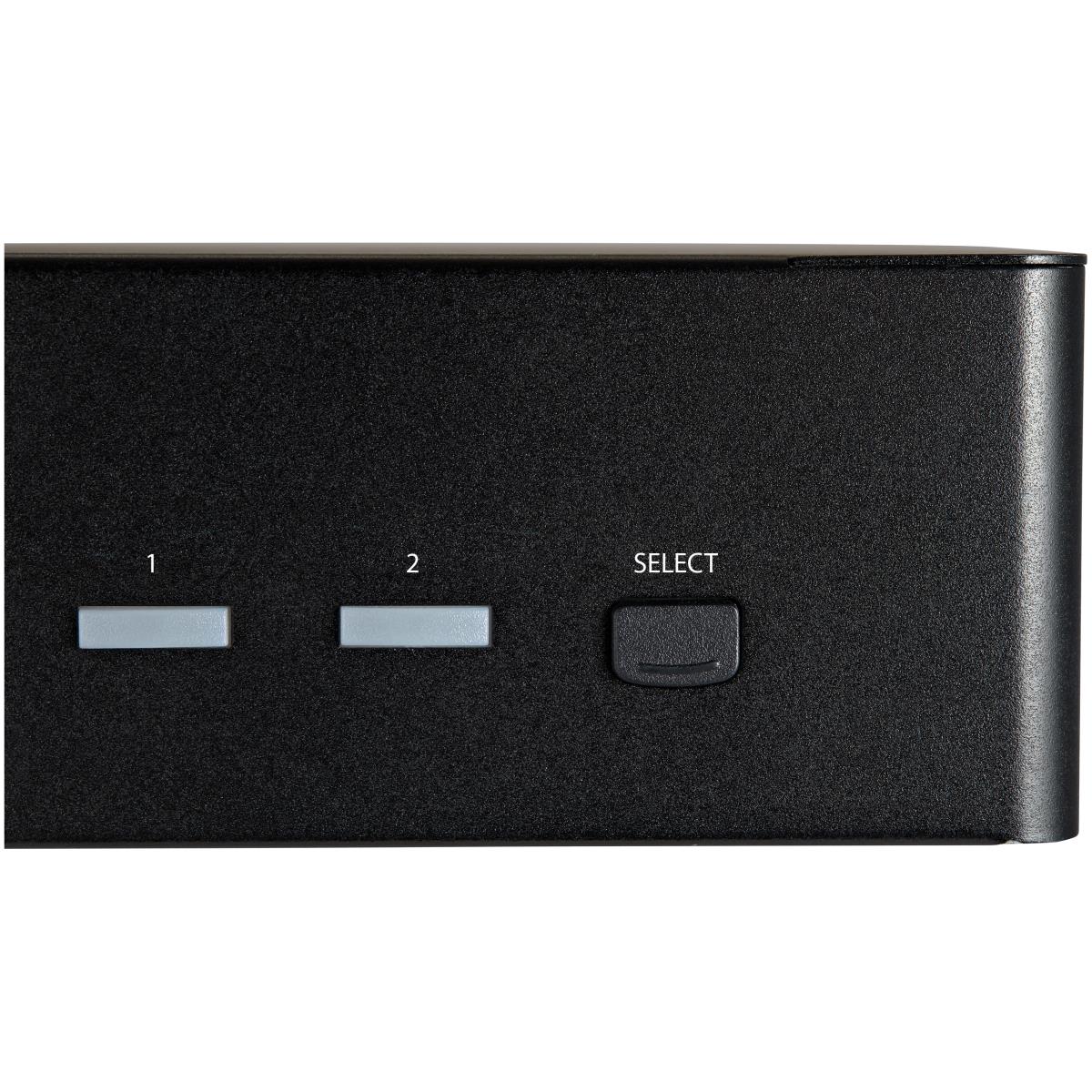 Hdmi KVM Switch - 2 Port 4k 60hz Ultra Hd