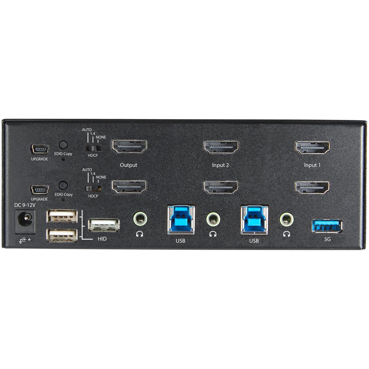 Hdmi KVM Switch - 2 Port 4k 60hz Ultra Hd